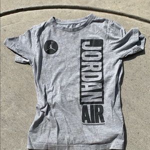 Grey air Jordan shirt